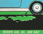Resists Gas, Oil and Salt